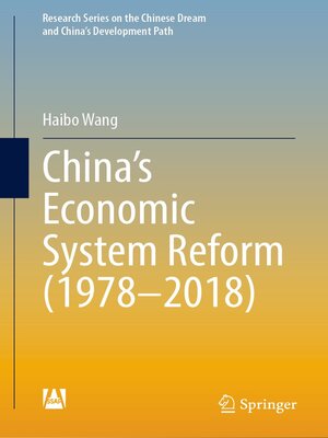 cover image of China's Economic System Reform (1978–2018)